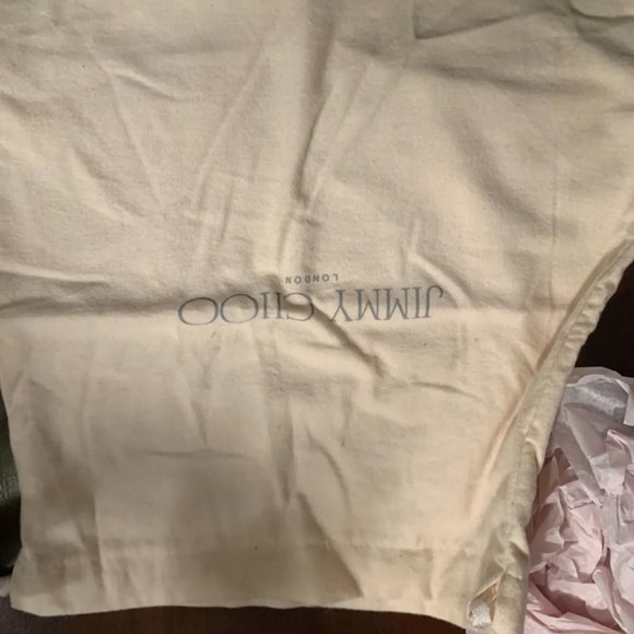 JIMMY CHOO METALLIC SNAKE SKINWITH STUD HEELS 102 THIERY - Picture 11 of 11